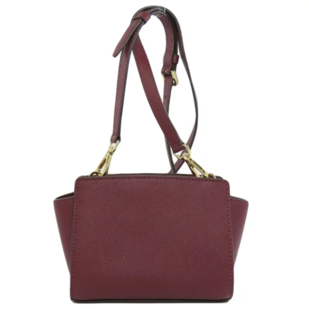Michael Kors Pre-owned Fabric shoulder-bags Red Dames