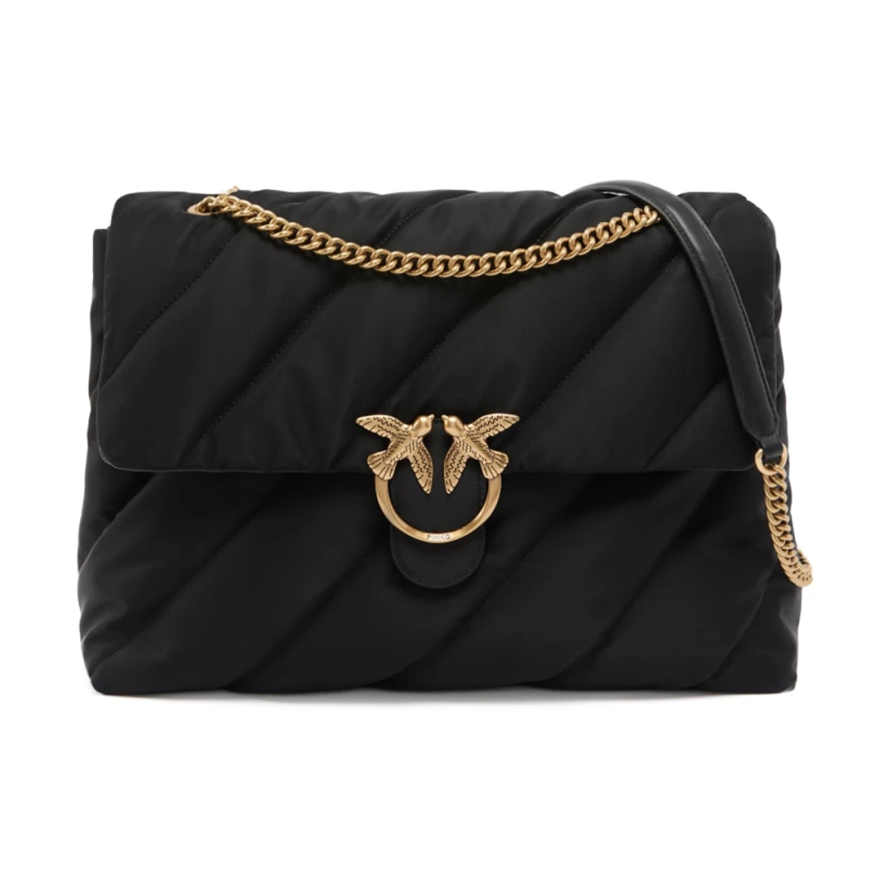 Pinko Women's Black Shoulder Bags - Cross Body Bags - One Size - Bags