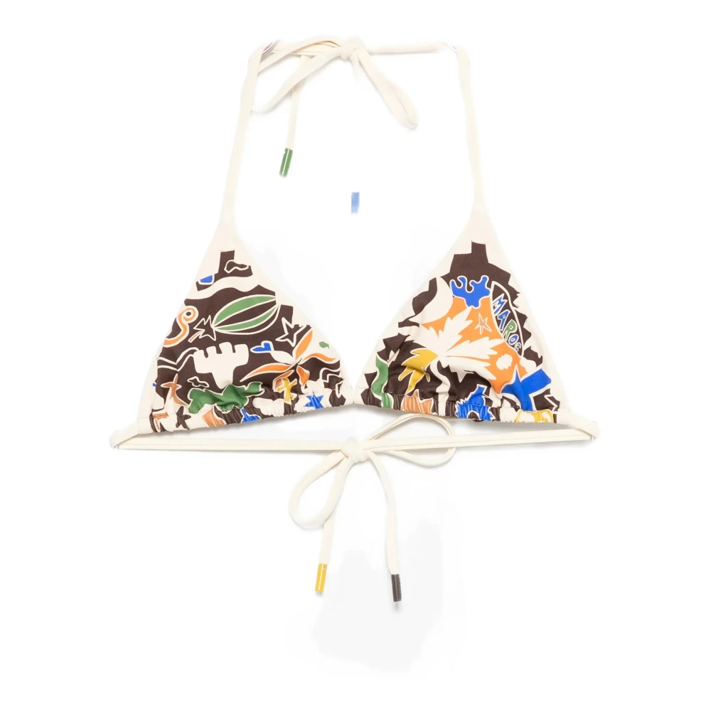 Alemais Women's Multicolor Maroc Triangle Bikini Top - Bikinis - Xs - Swimwear