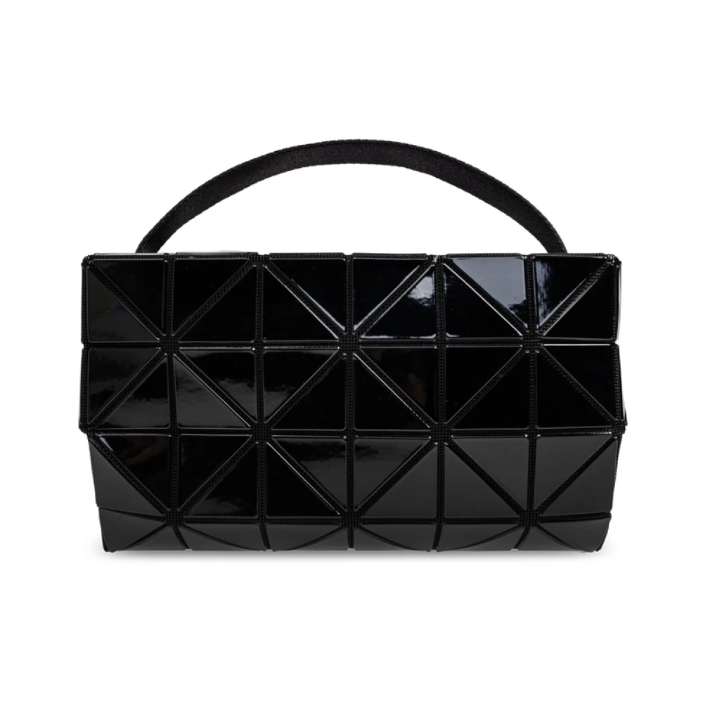 Issey Miyake Zwarte Schoudertas met Ritssluiting Black Dames