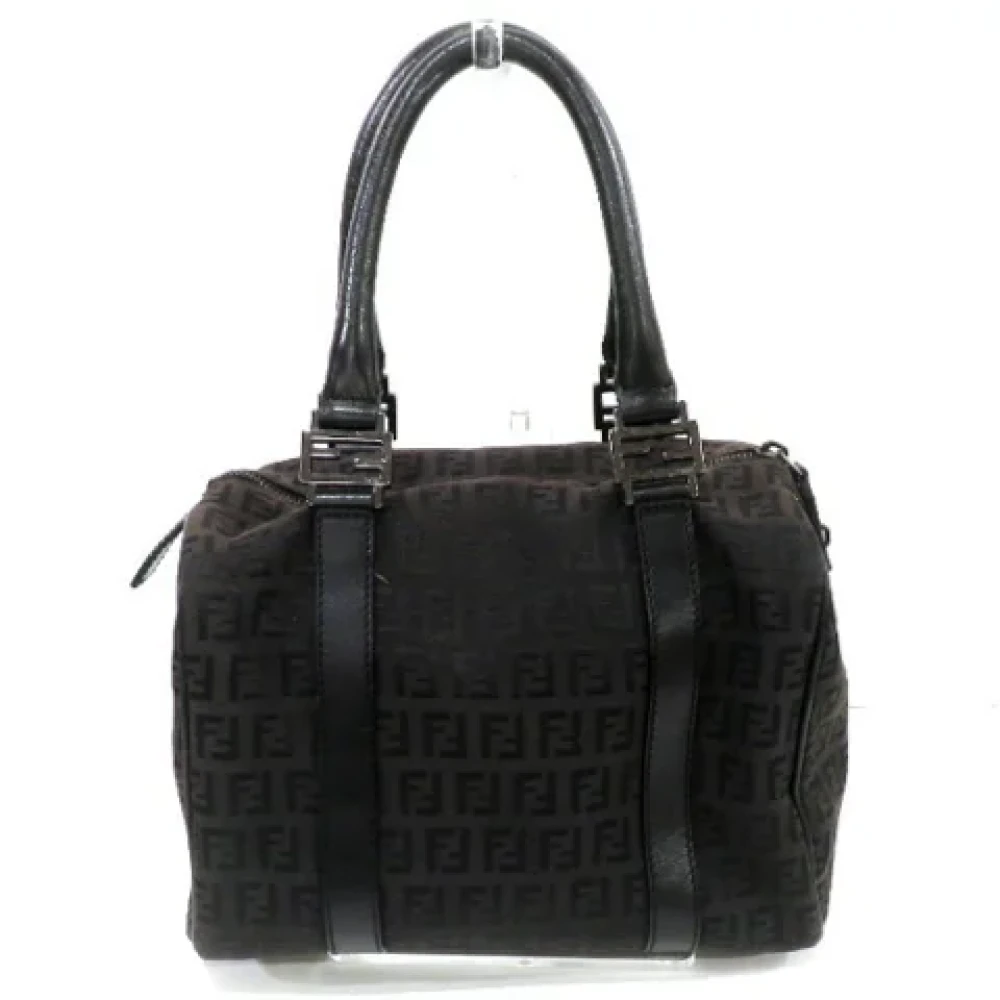 Fendi Vintage Pre-owned Fabric fendi-bags Black Dames