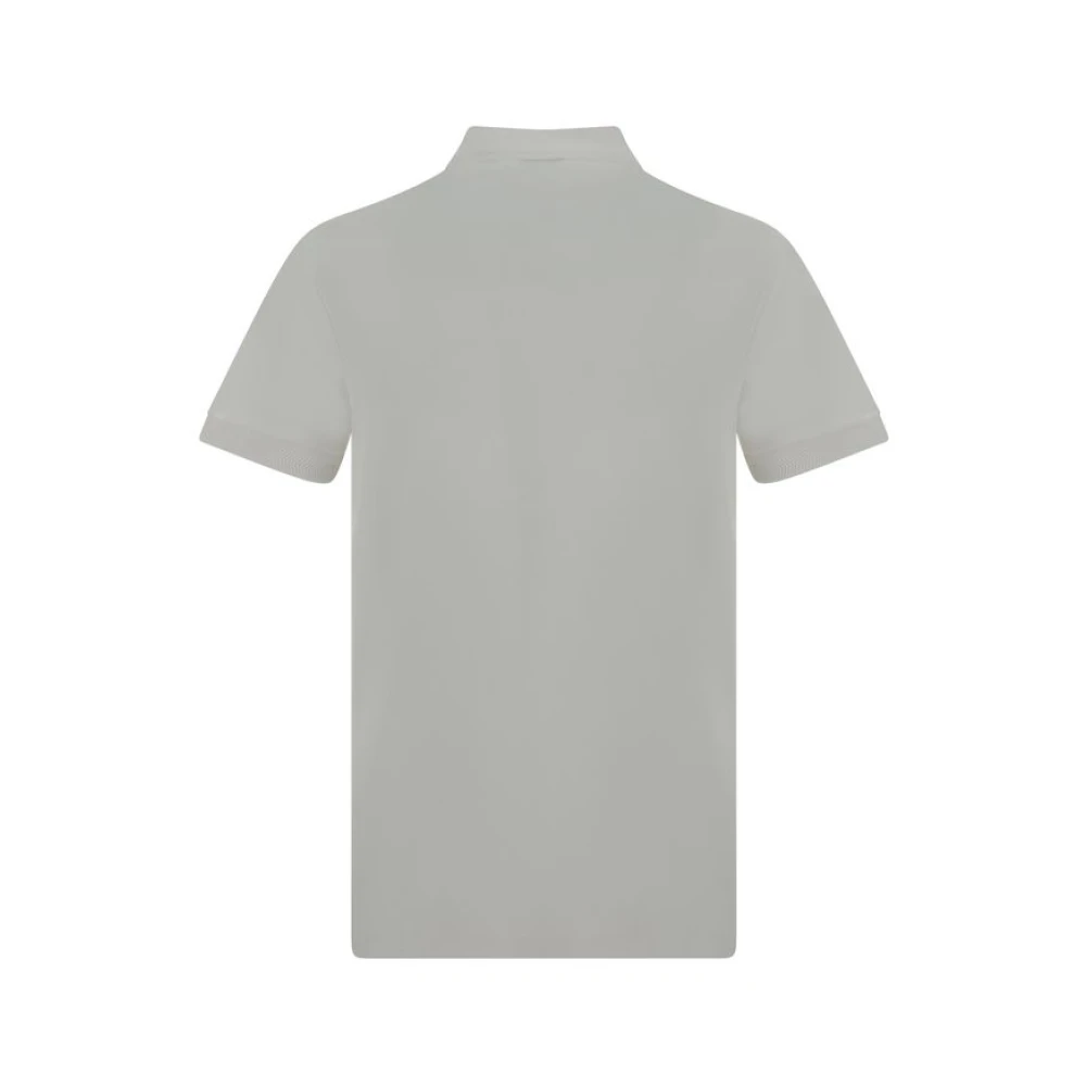 Burberry Klassieke Katoenen Poloshirt White Heren