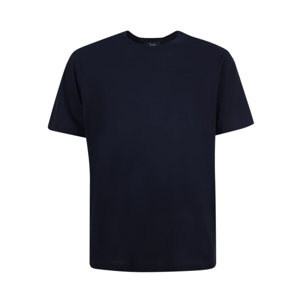 Herno Mannelijk Blauw Heren, Tops, : Katoen, Klein