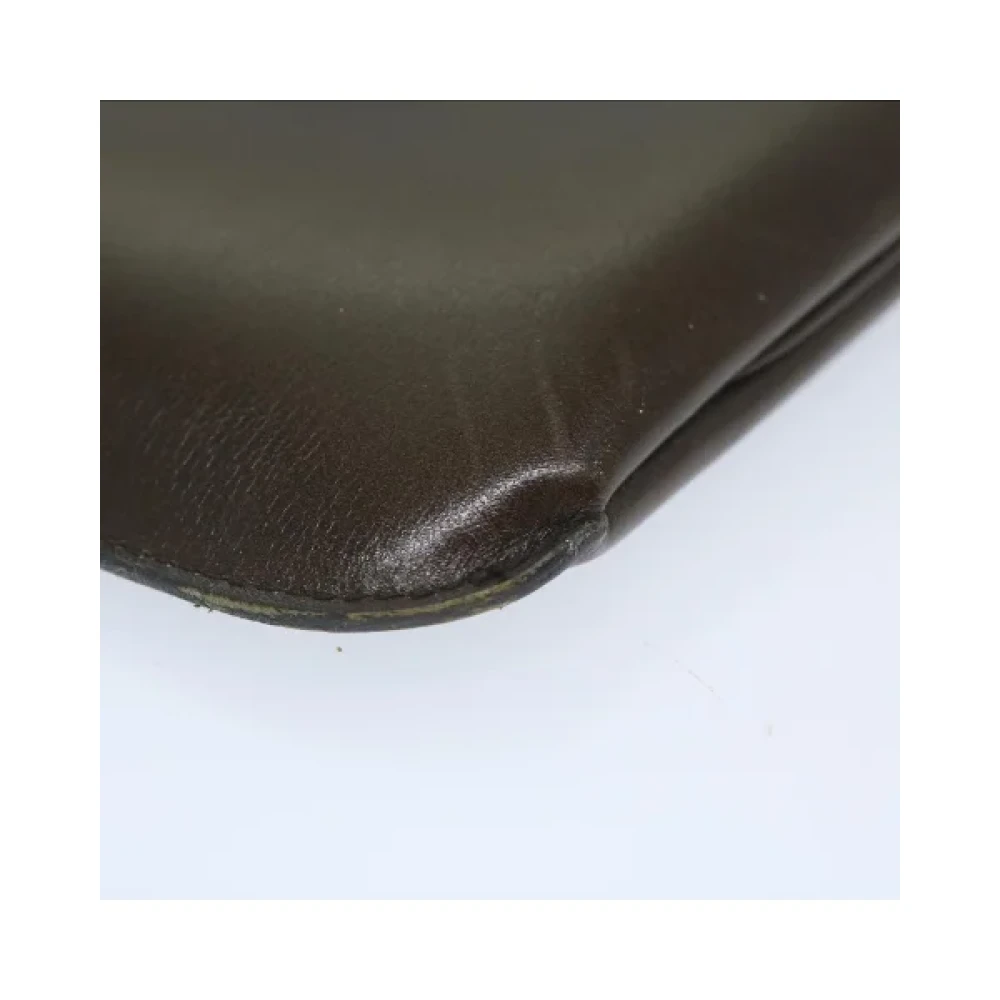 Dior Vintage Pre-owned Leather dior-bags Brown Dames
