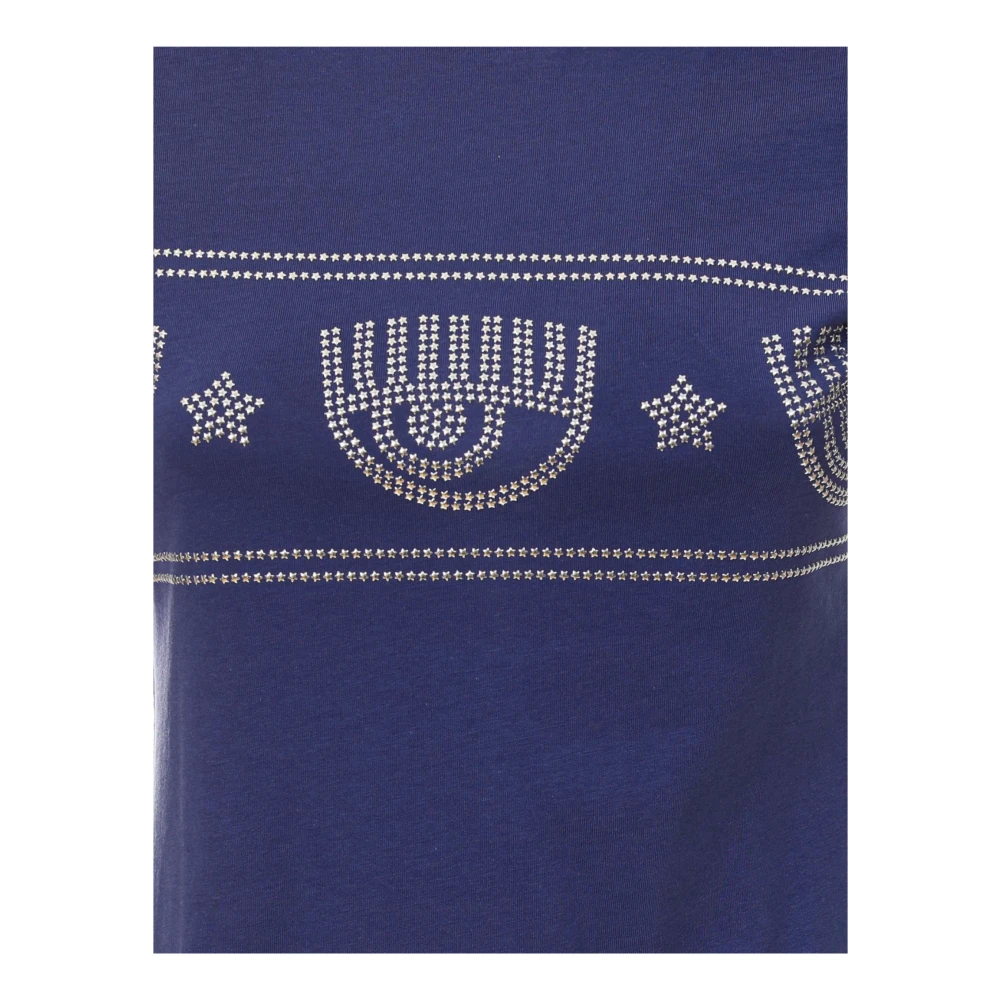 Chiara Ferragni Collection T-shirts en Polos Blue Dames