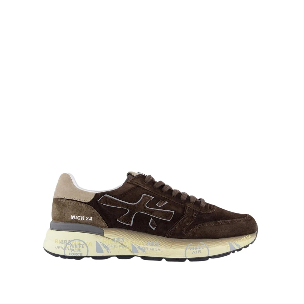 Premiata Mick Sneaker Heren Schoenen Bruin