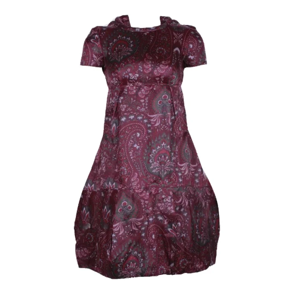 Burberry Vintage Pre-owned Silk dresses Multicolor Dames