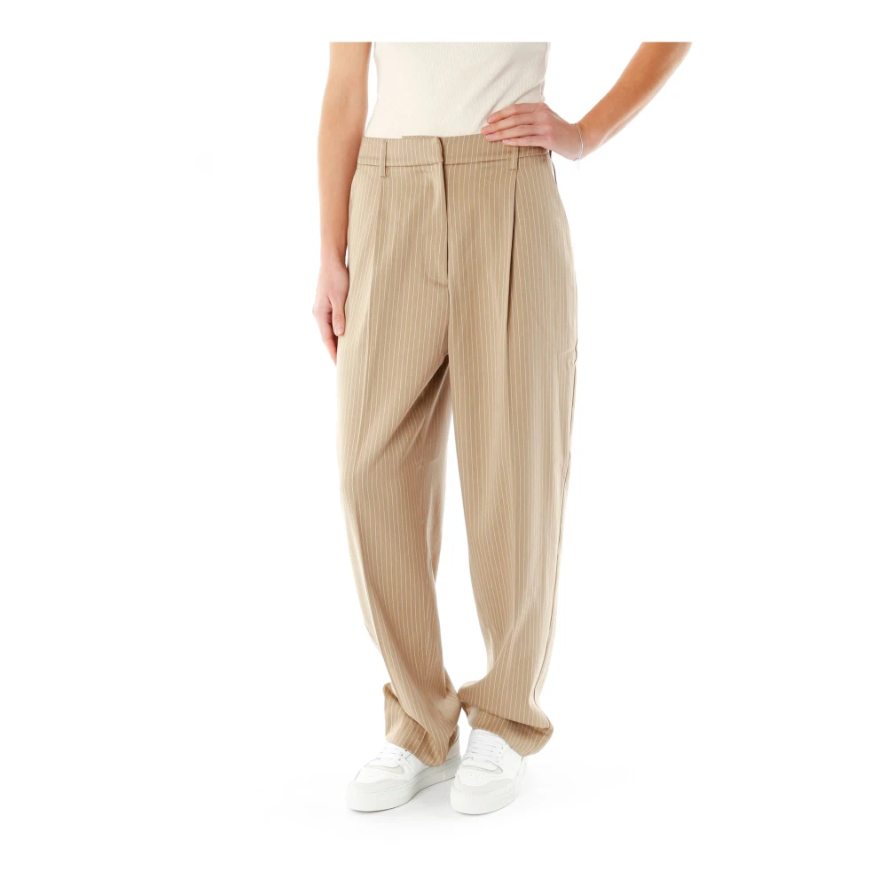 Trousers > Wide Trousers - - Munthe - Modalova