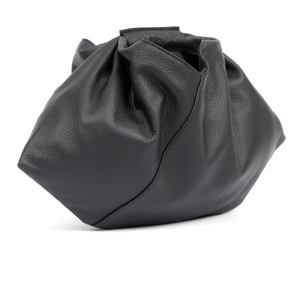 MM6 Maison Margiela Gedrapeerde Minijurk Black Dames