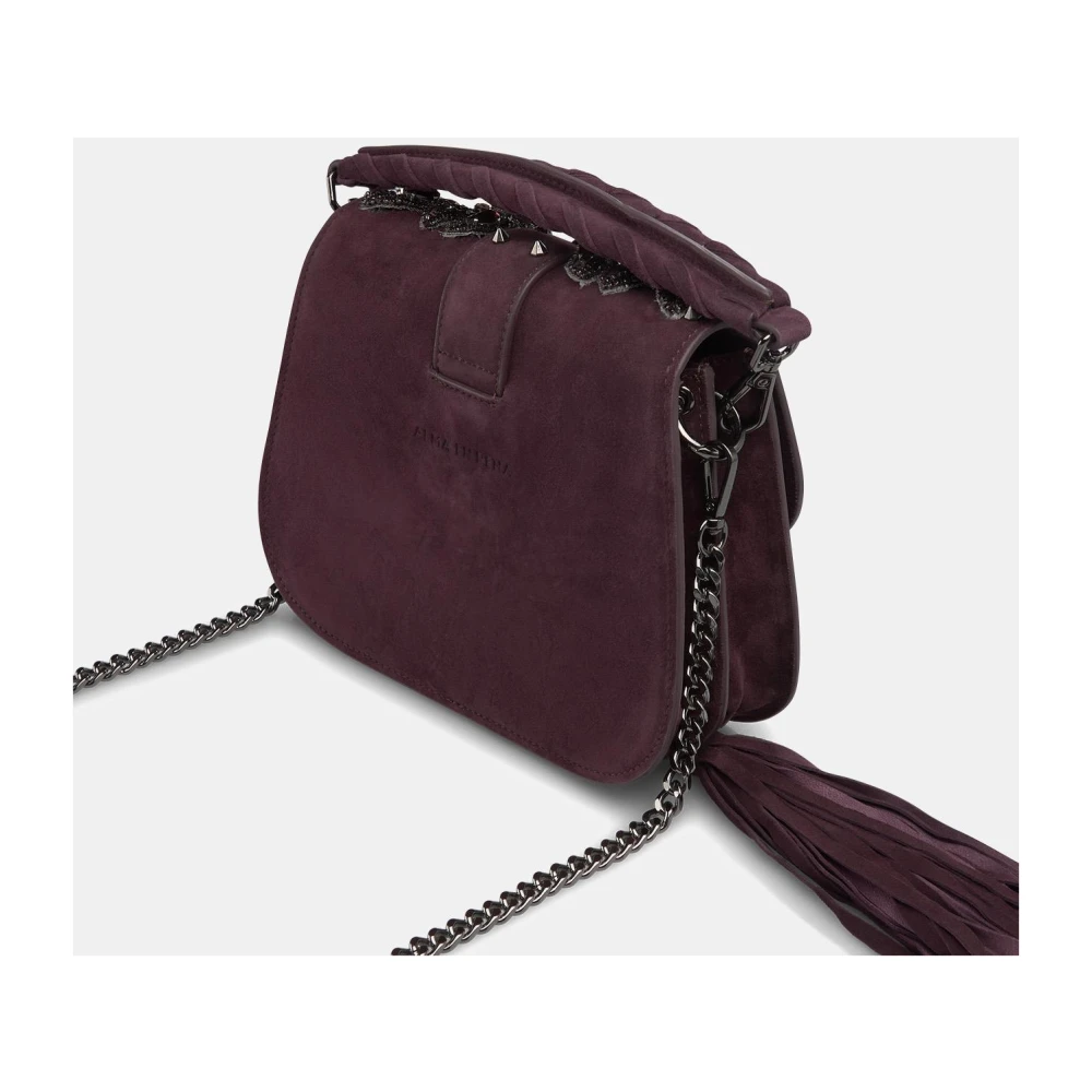 Alma en Pena Kralen handtas Purple Dames