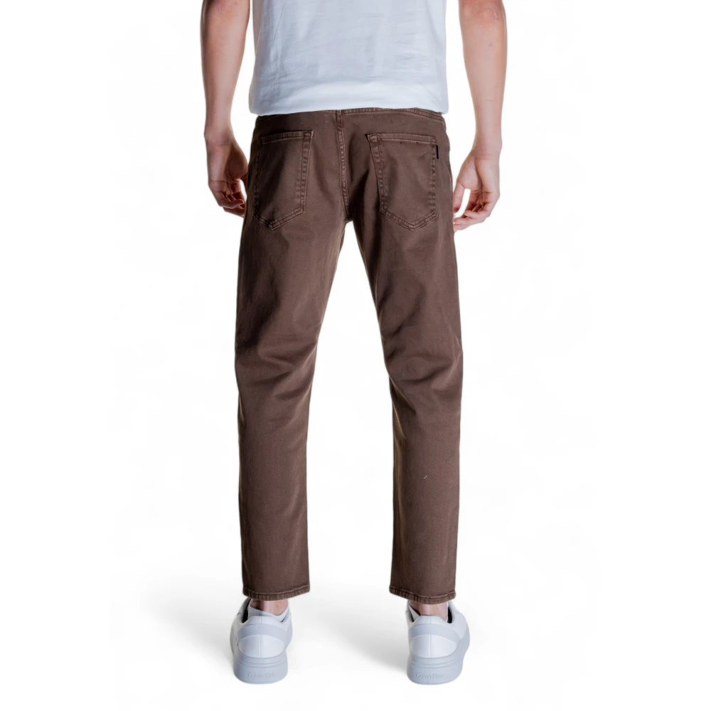 Antony Morato Vintage Enkel Jeans voor Mannen Brown Heren