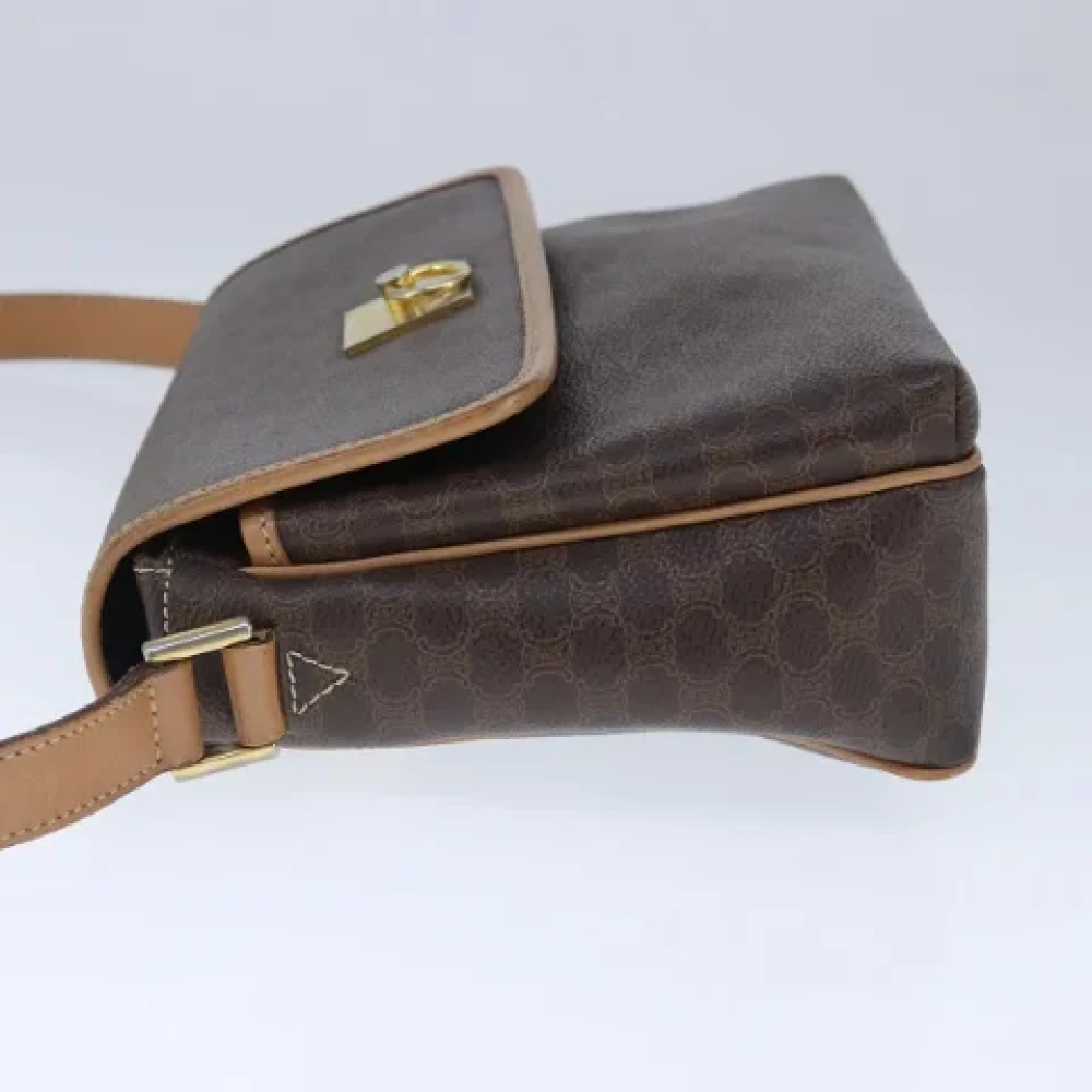 Celine Vintage Pre-owned Leather celine-bags Brown Dames