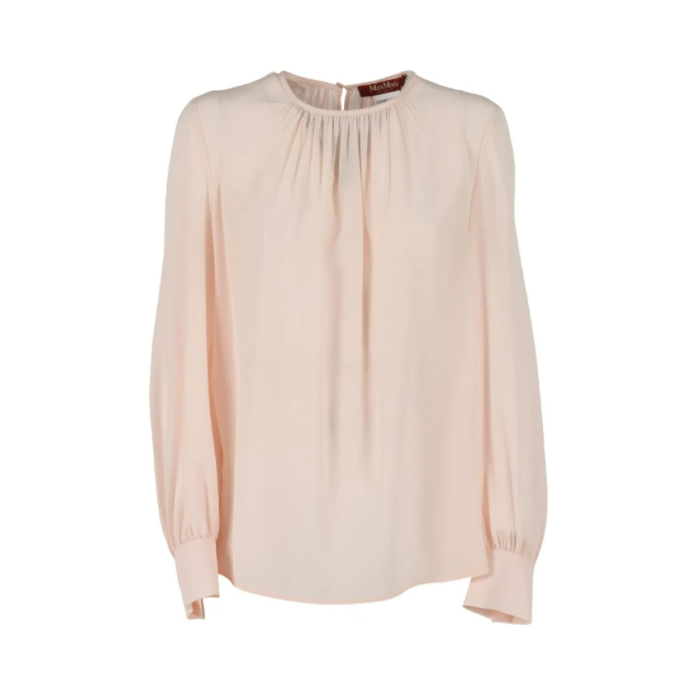 Max Mara Kvinno Rosa Blusar & Skjortor Dam, S, Skjortor