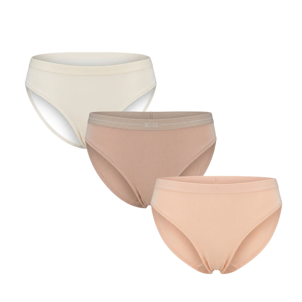 Hugo Women's Pink 3P Brief - Underpants - S - Underwear