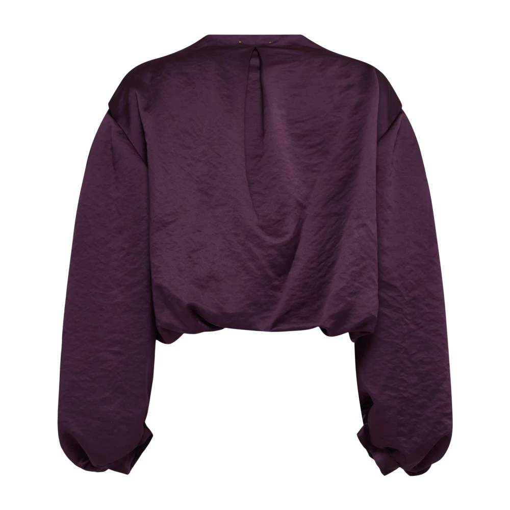 Forte Elegante Overhemden Collectie Purple Dames