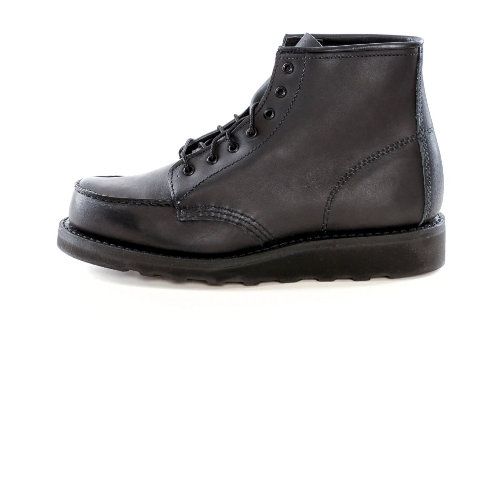 Red Wing Shoes Mannelijk Zwart 6" Moc Toe Boot