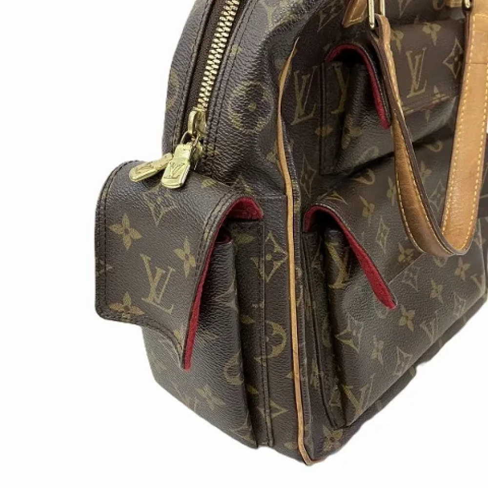 Louis Vuitton Vintage Pre-owned Canvas handbags Brown Dames