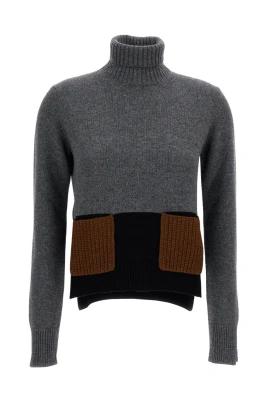 Turtleneck Pocket Sweater