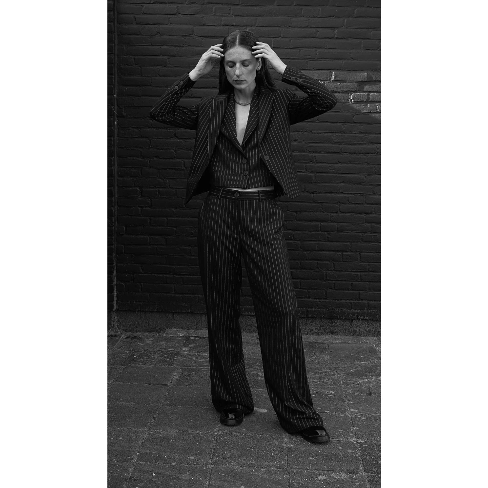 Jane Lushka Elvira Blazer Black Dames