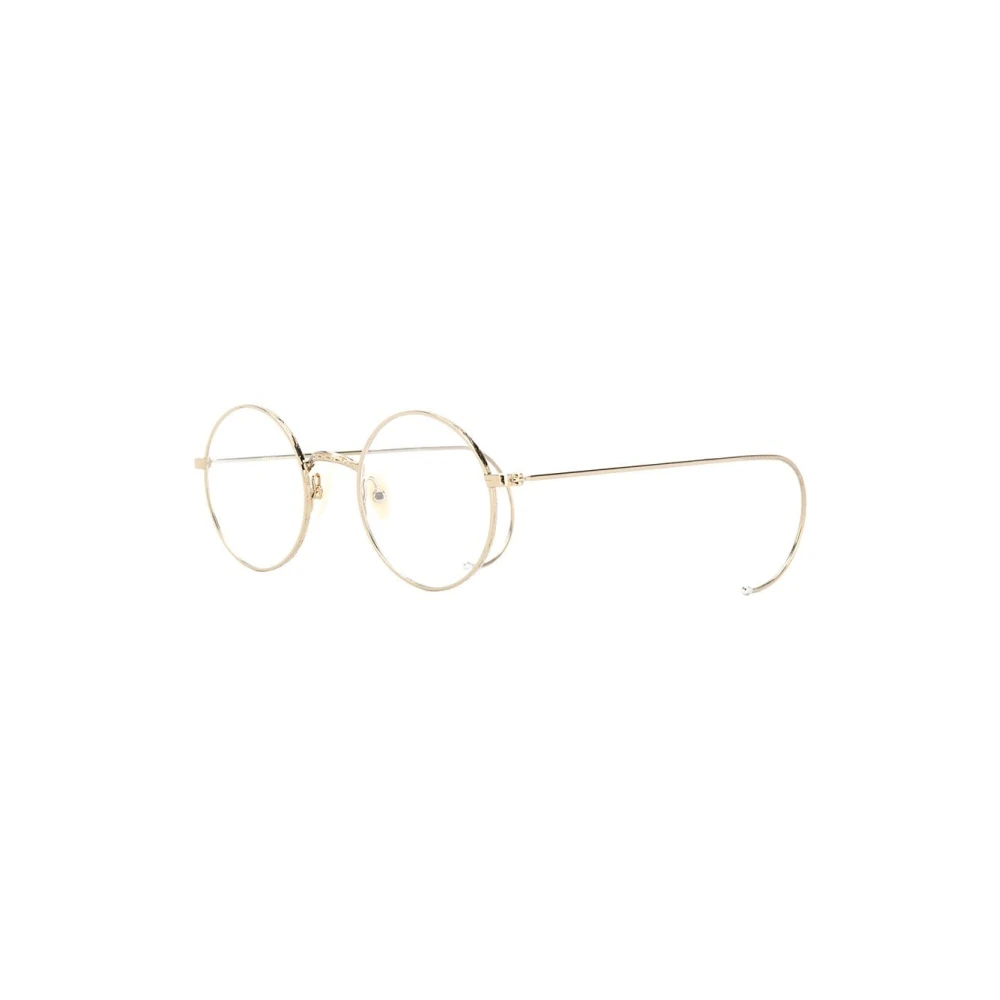 Moscot Unisex Yellow Glasses, 44 Mm, Hamish Opt Antique Gold Optical Frame