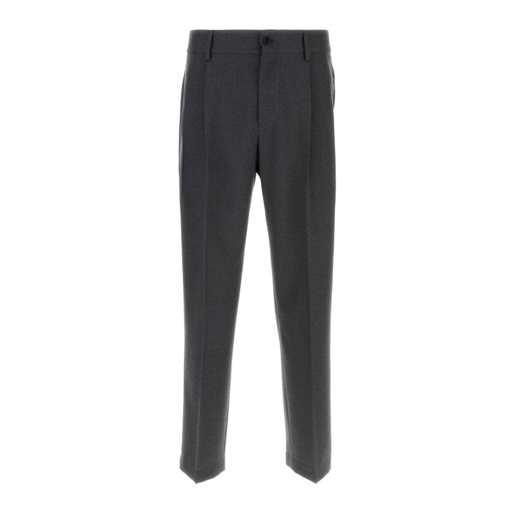Dolce & Gabbana Men's Gray Stylish Pants For And Wo