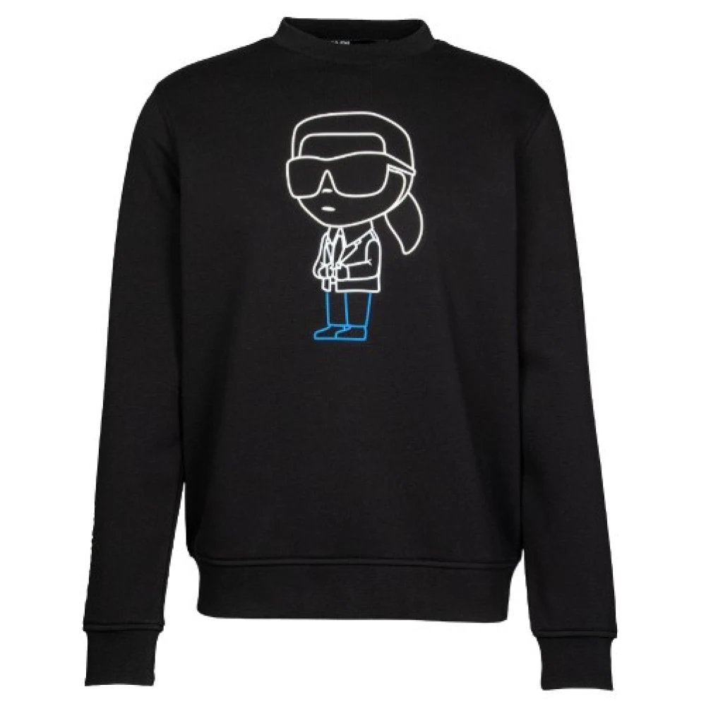 Karl Lagerfeld Sweatshirts Hoodies Black Heren