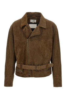 Suede Biker Jacket