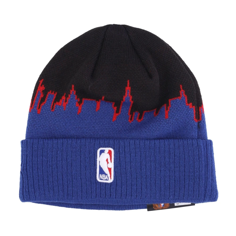 New era NBA Gebreide Logo Hoed Zwart Multicolor Heren