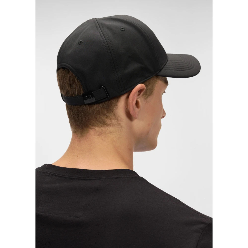 C.P. Company Waterbestendige Zwarte Polyester Pet Black Heren