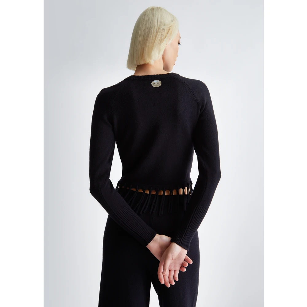 Liu Jo Trui met franjes Black Dames