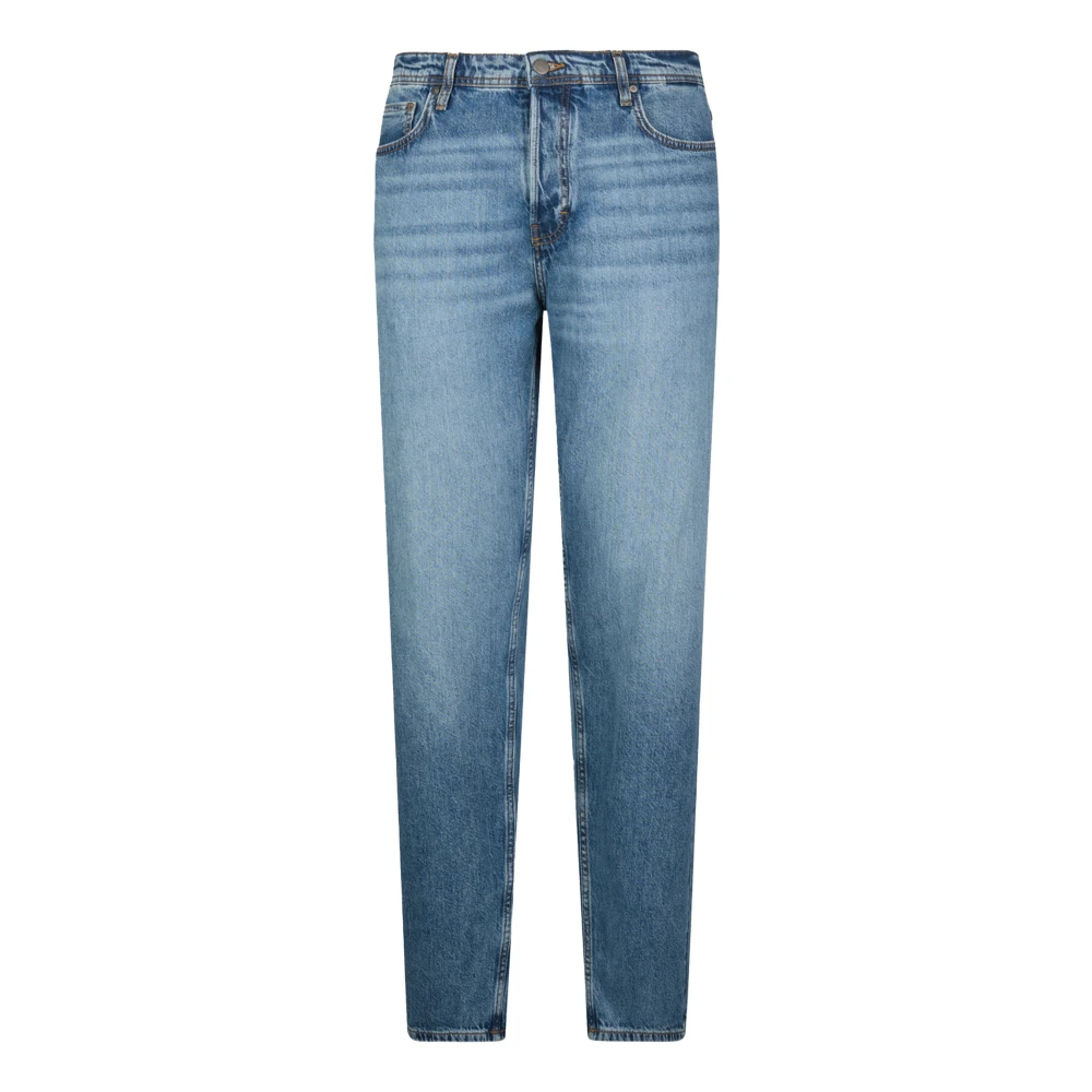 Liu Jo Mannelijk Blauw Rechte Pijp Broek