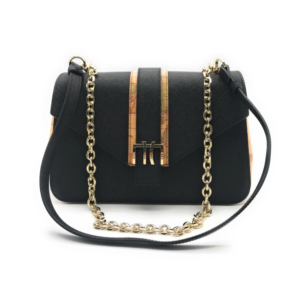 Alviero Martini 1a Classe Geo Classic Schoudertas Lc04 T407 Black Dames