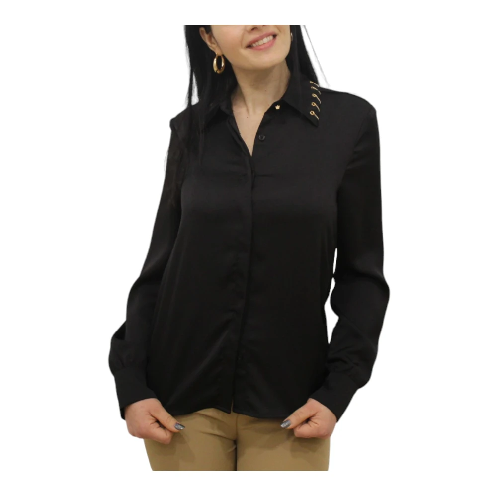 Gaudi Lange mouwen shirt Black Dames
