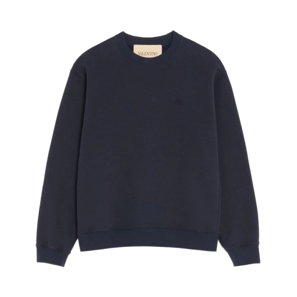 Valentino Garavani Blue Sweatshirts, Male, M, Jumpers