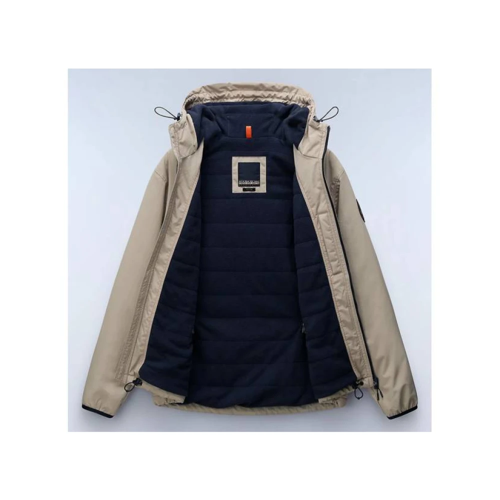 Napapijri Jassen & Jacks Beige Heren