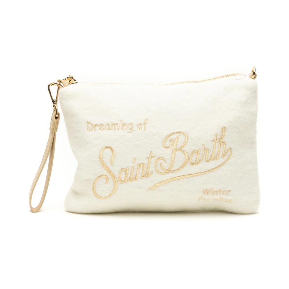 MC2 Saint Barth Witte Pochette Tas White Dames