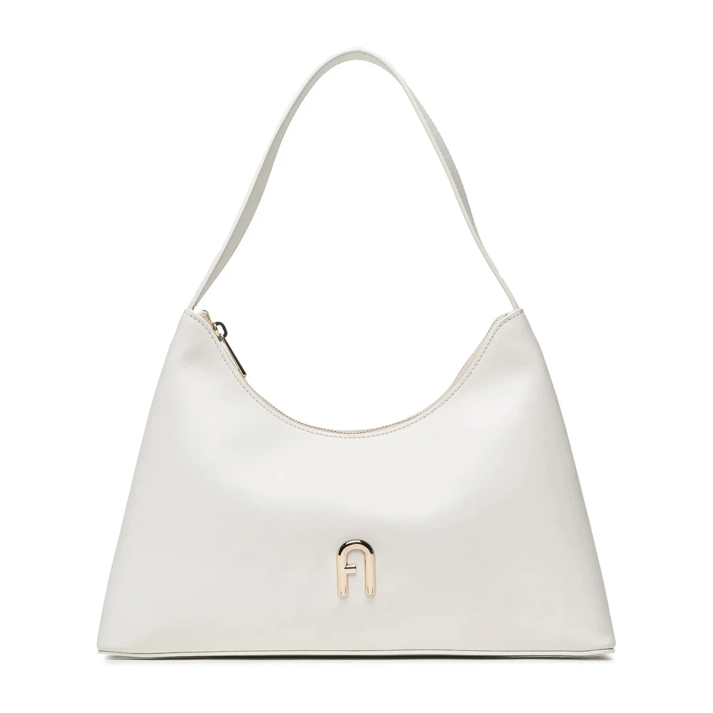 Furla Hobo bags Diamante S Shoulder Bag in crème