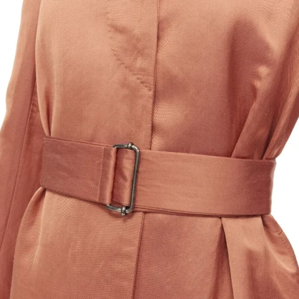 Dries van Noten Pre-owned Fabric outerwear Orange Dames