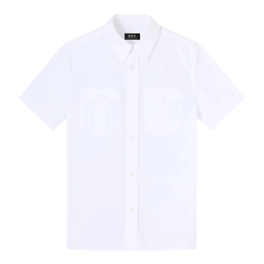 A.p.c. Women's White Milesa Shirt - Shirts - Xs - Blouses & Shirts
