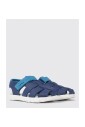 blauwe-leren-hookandloop-sandalen