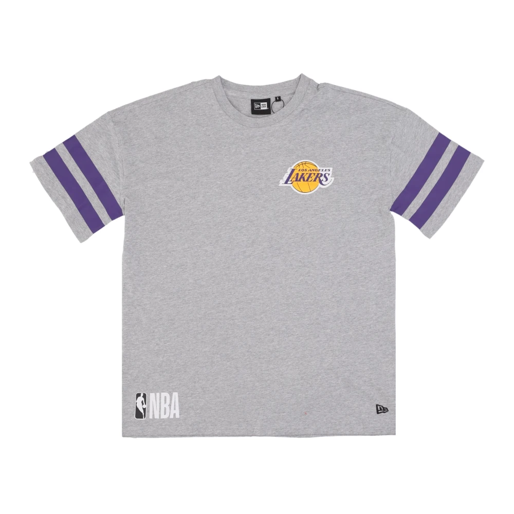new era NBA Arch Graphic Tee Los Angeles Lakers Gray Heren