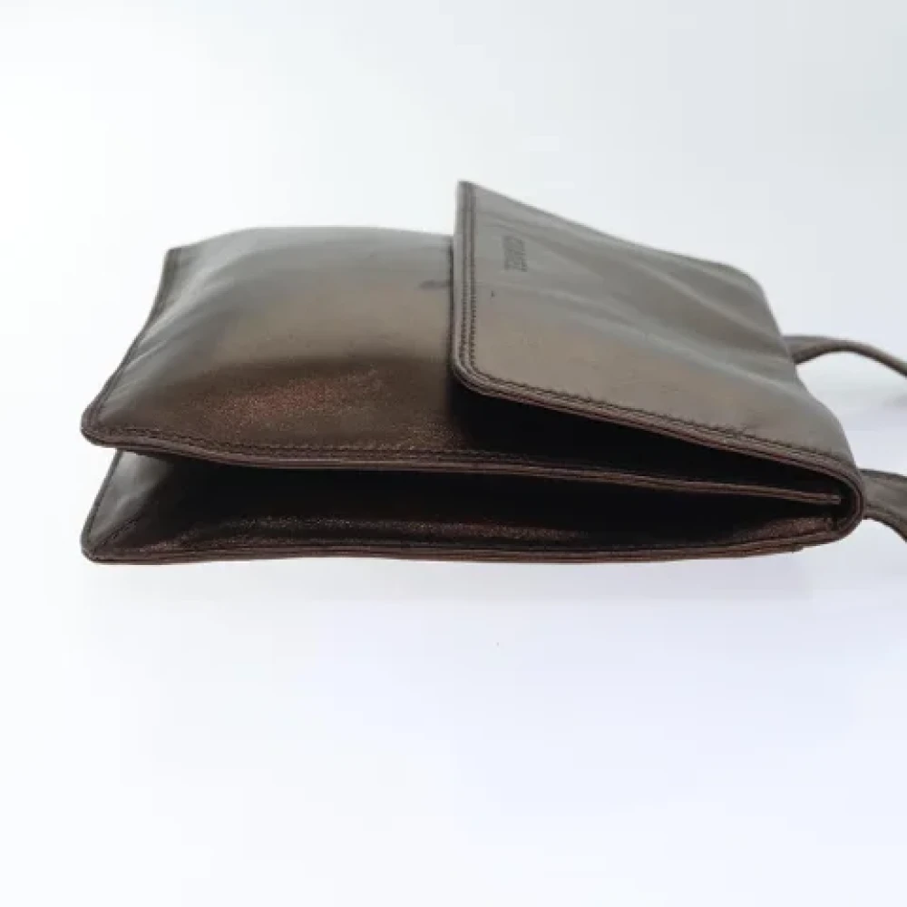 Chanel Vintage Pre-owned Leather chanel-bags Brown Dames