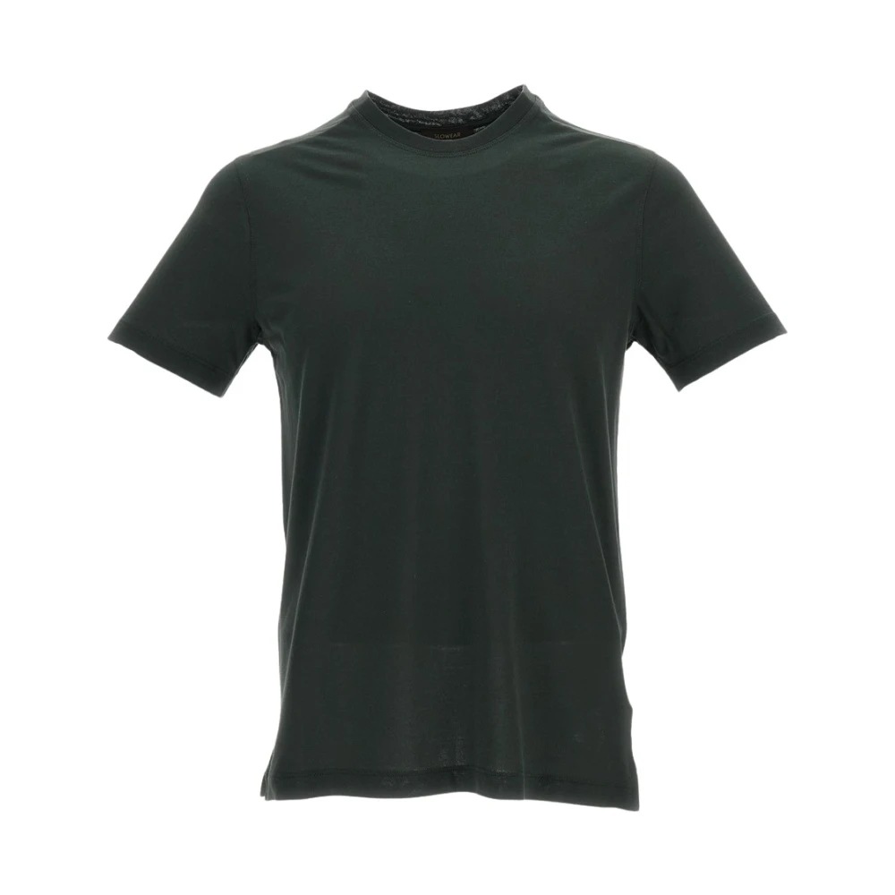 Zanone Men's Green T-Shirts, 3XL, Crewneck T-Shirt