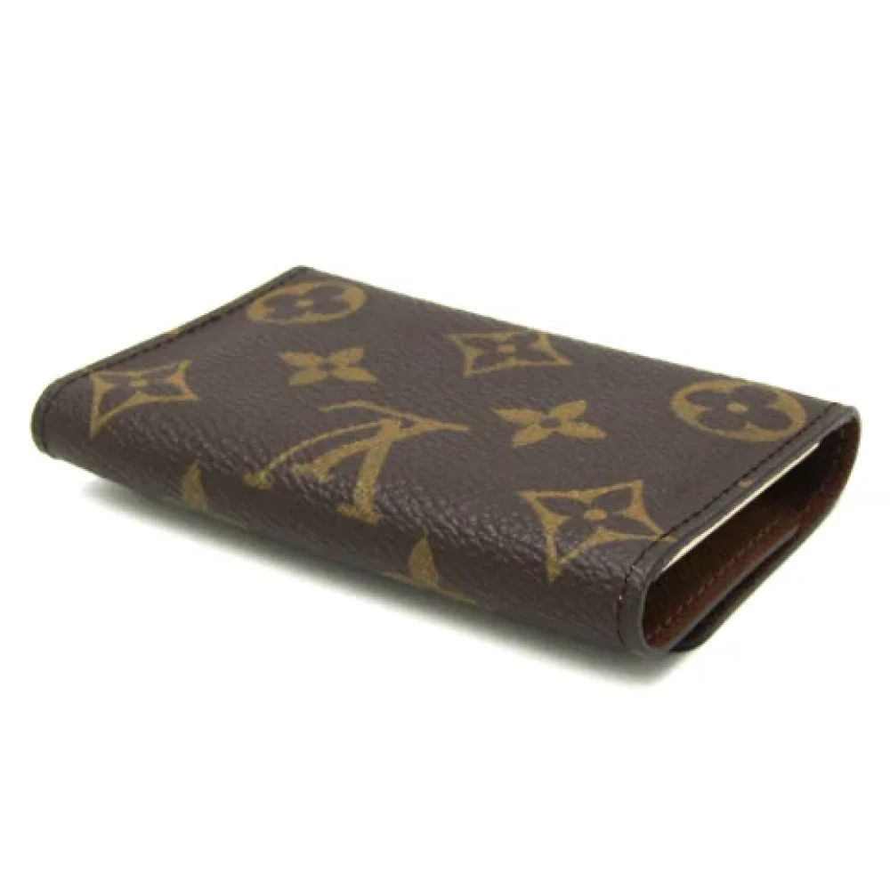 Louis Vuitton Vintage Pre-owned Fabric key-holders Brown Dames