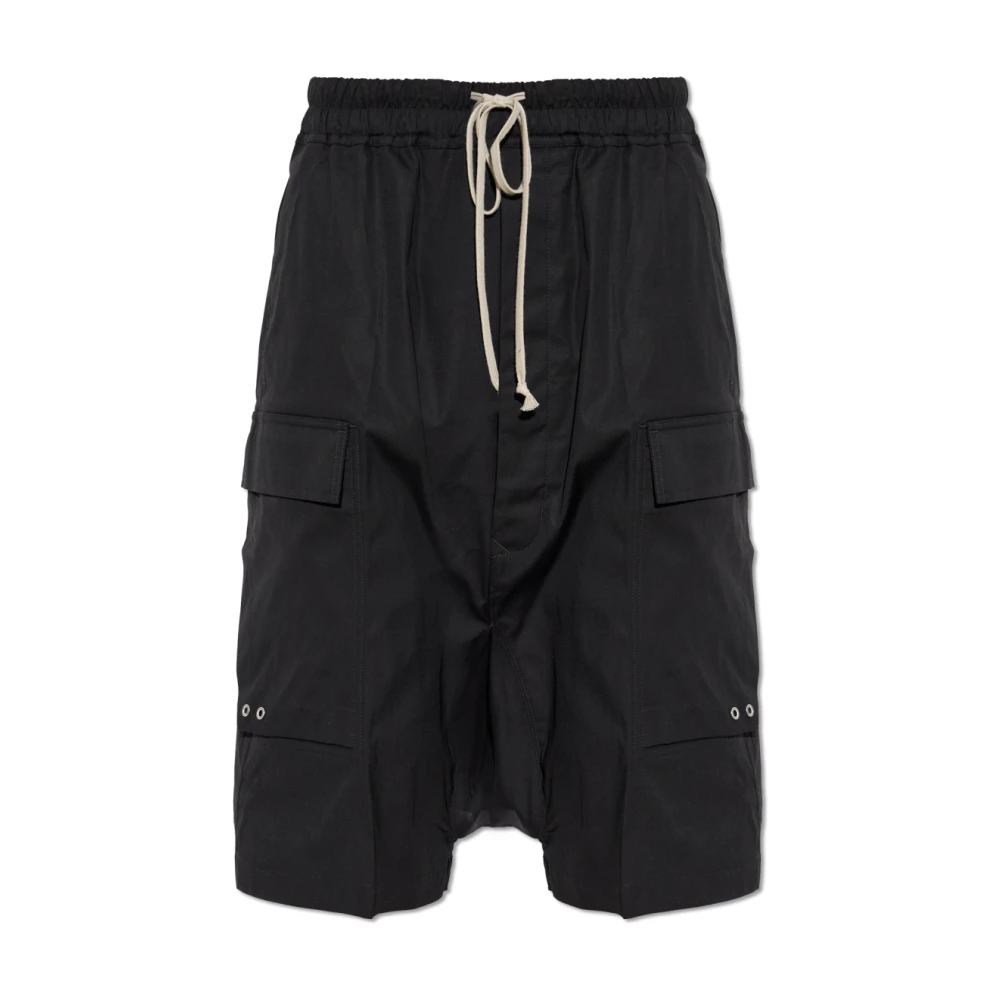 Rick Owens Uomo Nero - Cargo Shorts - Shorts - L