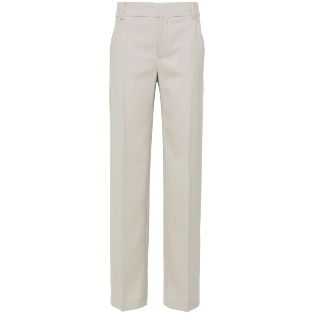 Moschino Geplooide broek voor een nette uitstraling Gray Dames