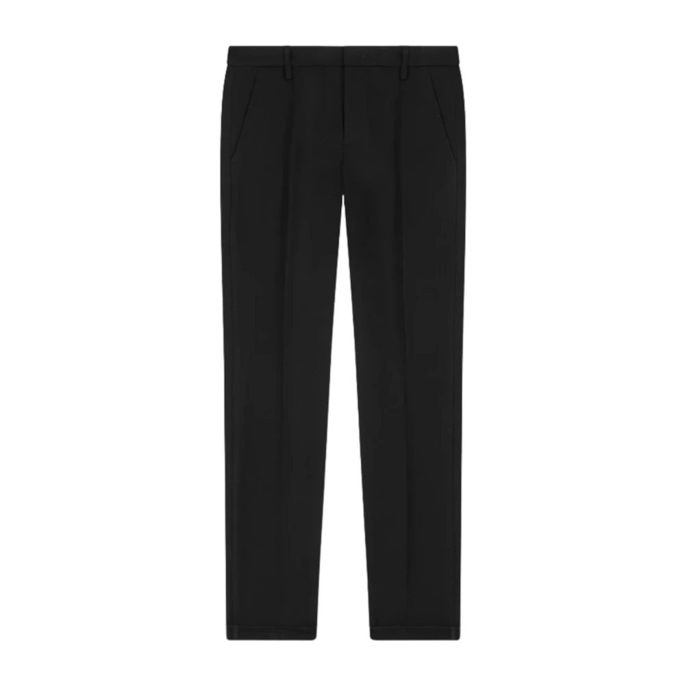 Dondup Klassieke Slim Fit Broek Black Heren