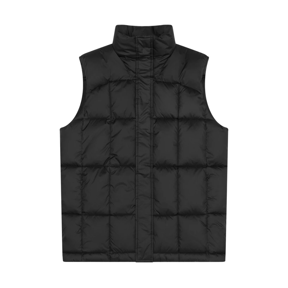 Lyle & Scott Jassen Gewatteerd Paneel Gilet Black Heren