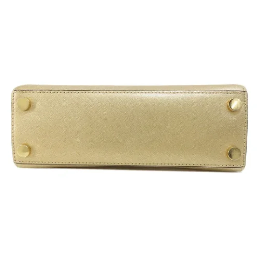 Michael Kors Pre-owned Leather handbags Yellow Dames