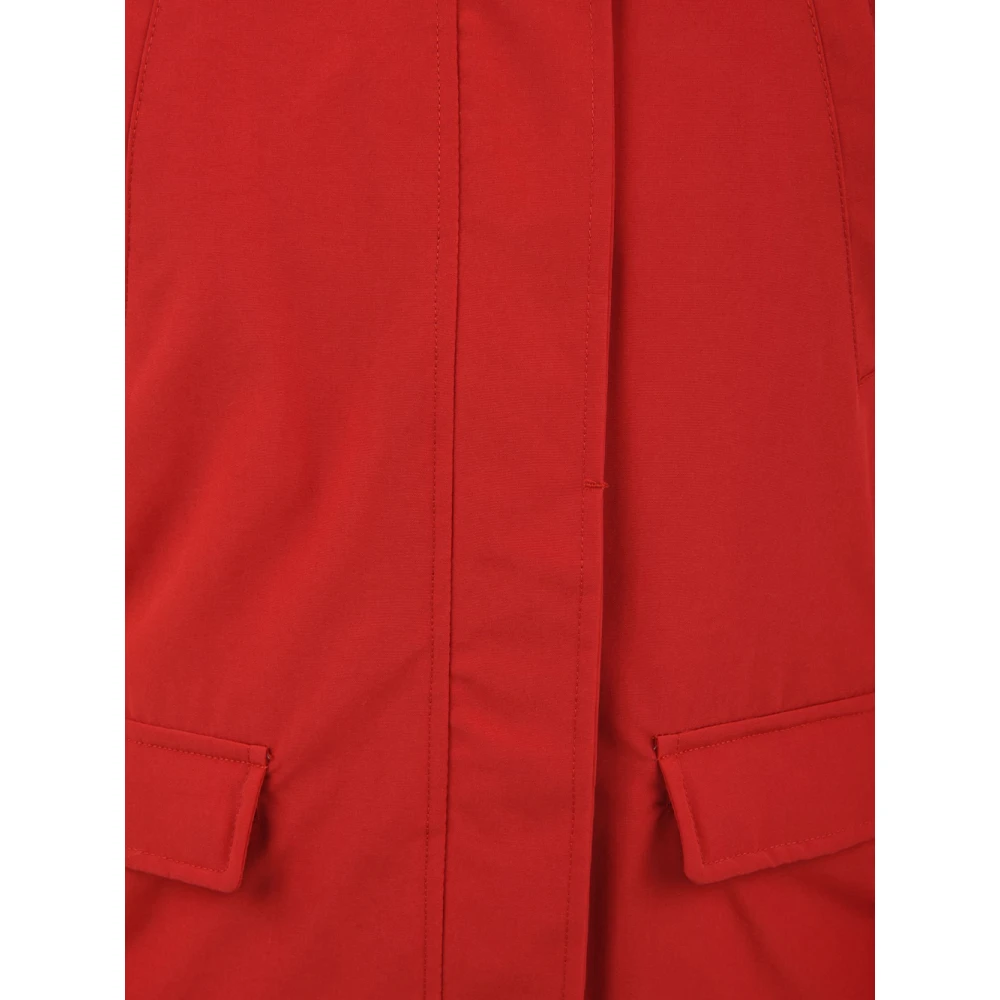 BomBoogie Rode Winterjas voor Vrouwen Red Dames